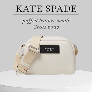 Kate Spade Beige Leather Crossbody Bag